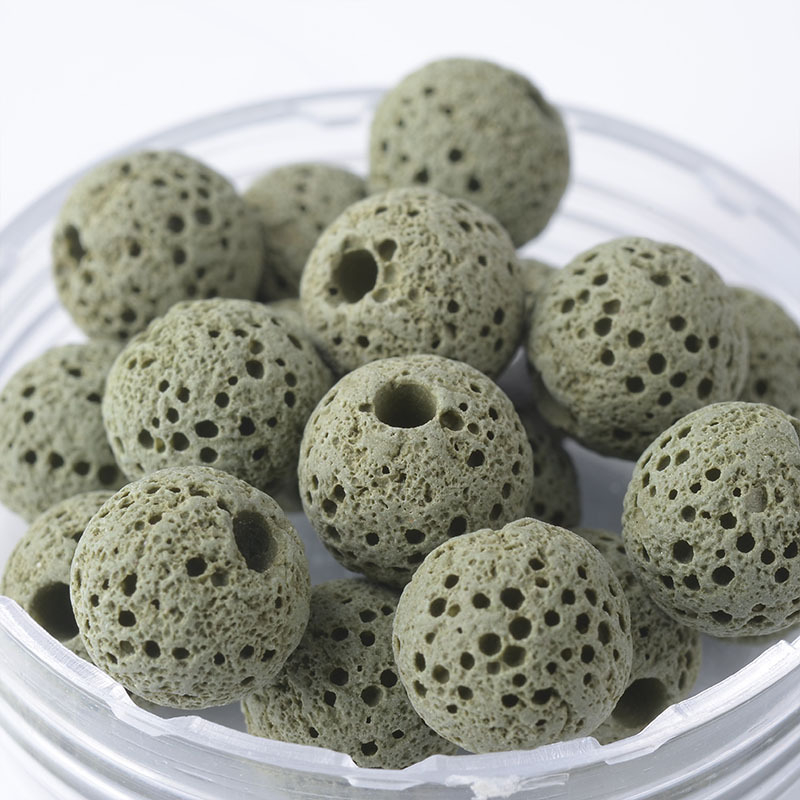 Aromatske perle od vulkanskog kamena, 6–20 mm, neporozne kuglice za difuzer, ručna izrada