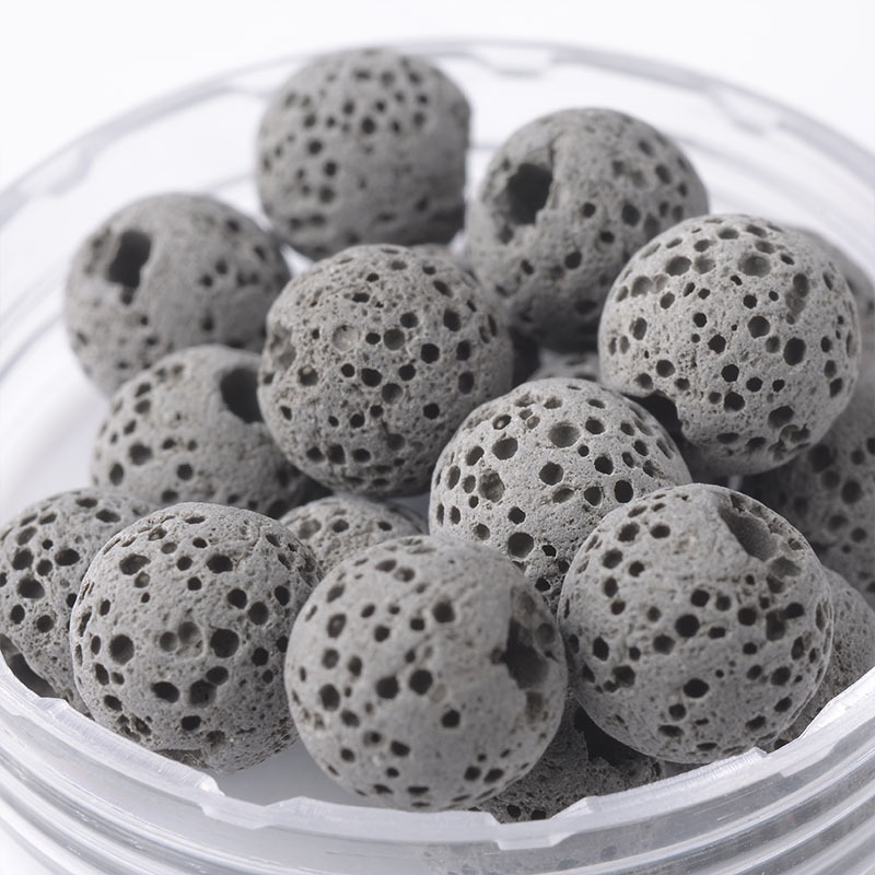 Aromatske perle od vulkanskog kamena, 6–20 mm, neporozne kuglice za difuzer, ručna izrada