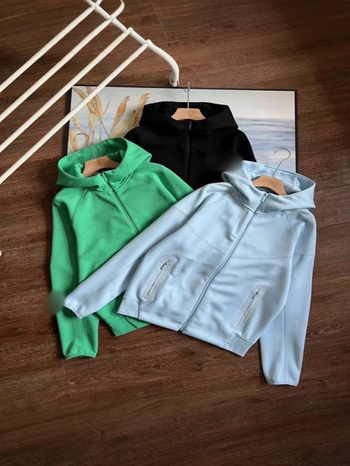 NOCTA koostööjope kapuutsiga lukustusega, kõrge krae, raglanvarrukad, puuvillane kangas