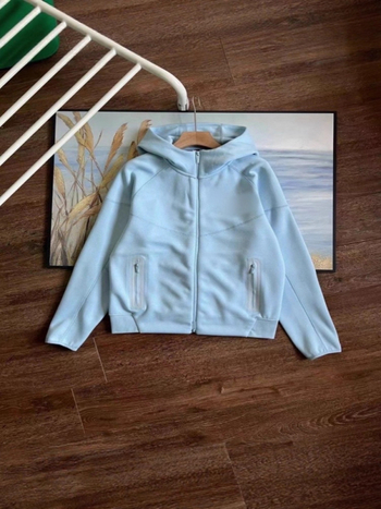 NOCTA koostööjope kapuutsiga lukustusega, kõrge krae, raglanvarrukad, puuvillane kangas