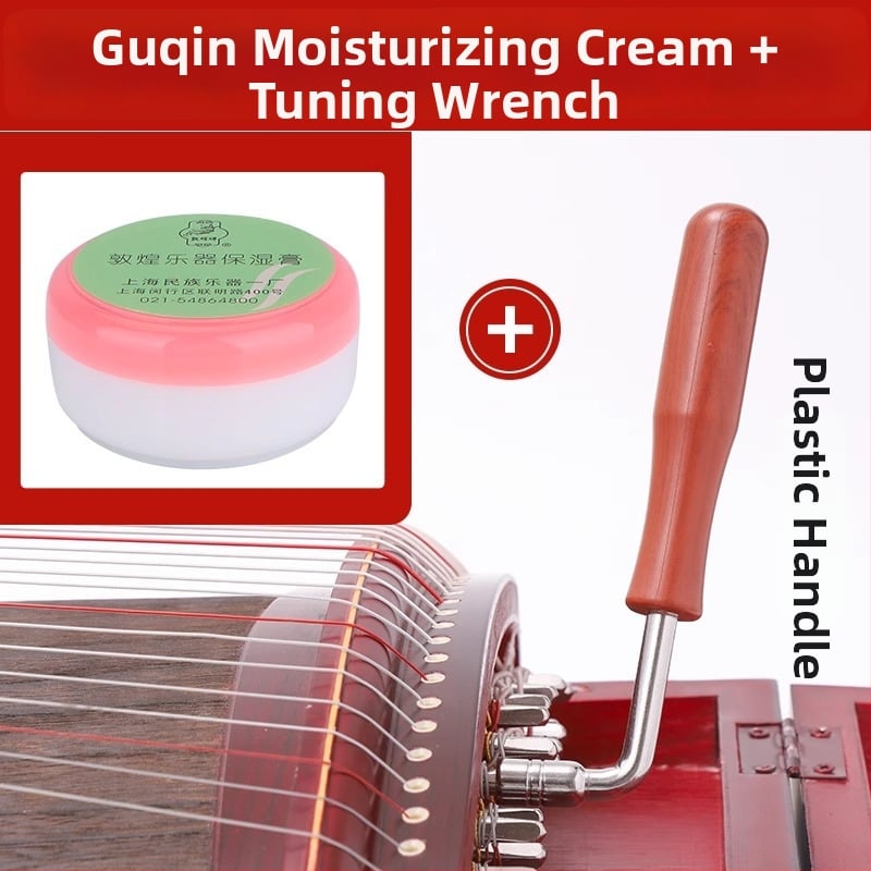 Guzheng reguliavimo raktas – kietas medis ir metalas; modelis: Guzheng tuning wrench; skirtas Guzheng ir etninių styginių instrumentų priedai; pakuotė: dėžutė
