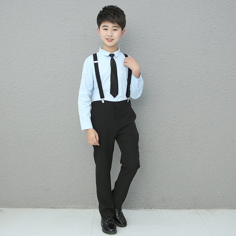 Vaikiški marškiniai su ilgomis rankovėmis, Korėjietiško stiliaus, kvadratinė apykaklė, minkštas audinys, 95% medvilnė, vaikams nuo 8 metų, pavasaris-vasara-ruduo