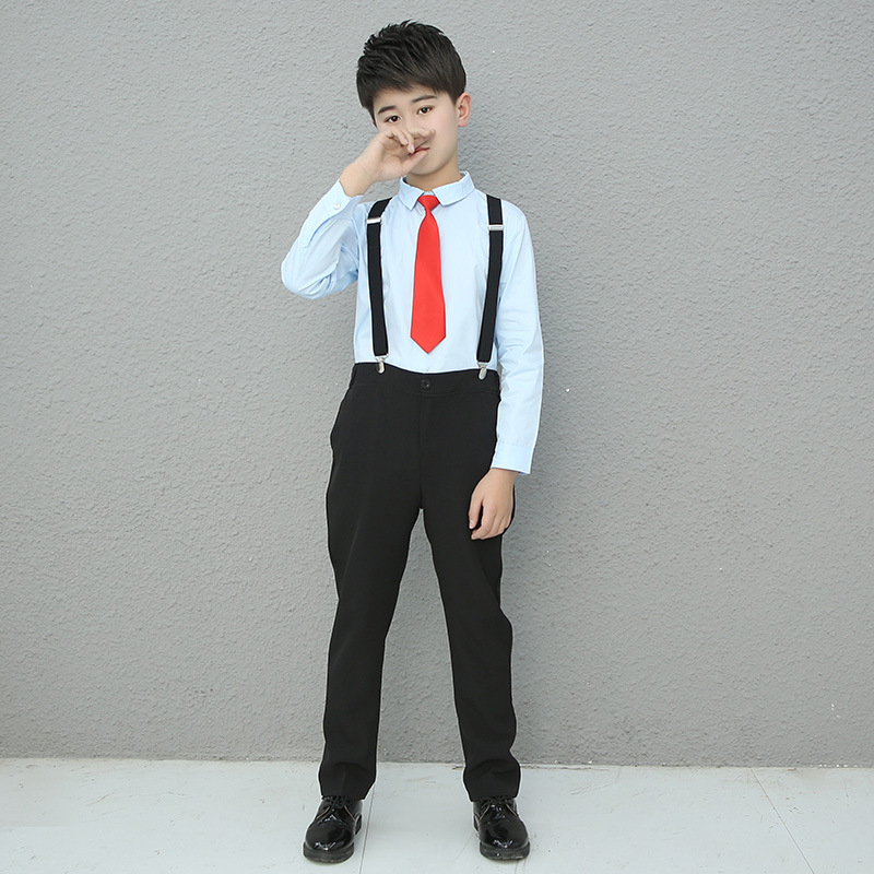 Vaikiški marškiniai su ilgomis rankovėmis, Korėjietiško stiliaus, kvadratinė apykaklė, minkštas audinys, 95% medvilnė, vaikams nuo 8 metų, pavasaris-vasara-ruduo