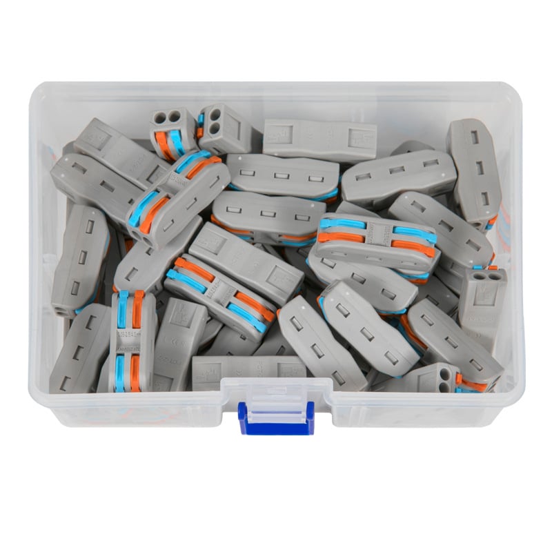 Savienots kastes kolekcijas vadu savienotājs – 3 kodoli, elektroinstalācijām; modelis: Conjoined box collection; minimālais pasūtījums: 20 gab.