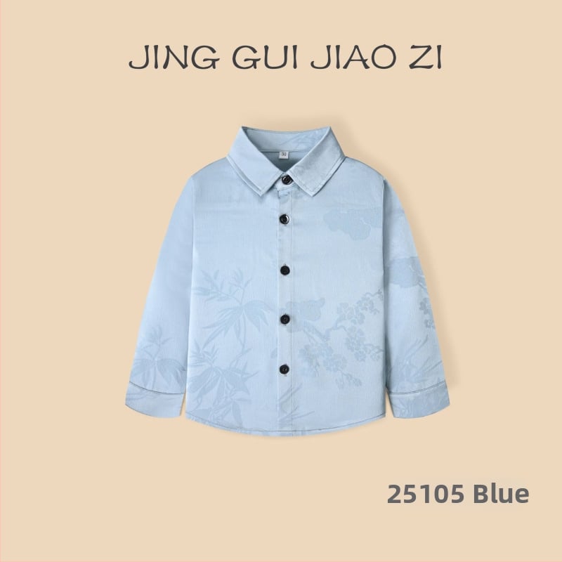 Berniukų ilgomis rankovėmis marškiniai iš 100% medvilnės, dryžuoti, švelnus audinys, pavasariui ir rudeniui, 3–8 metų