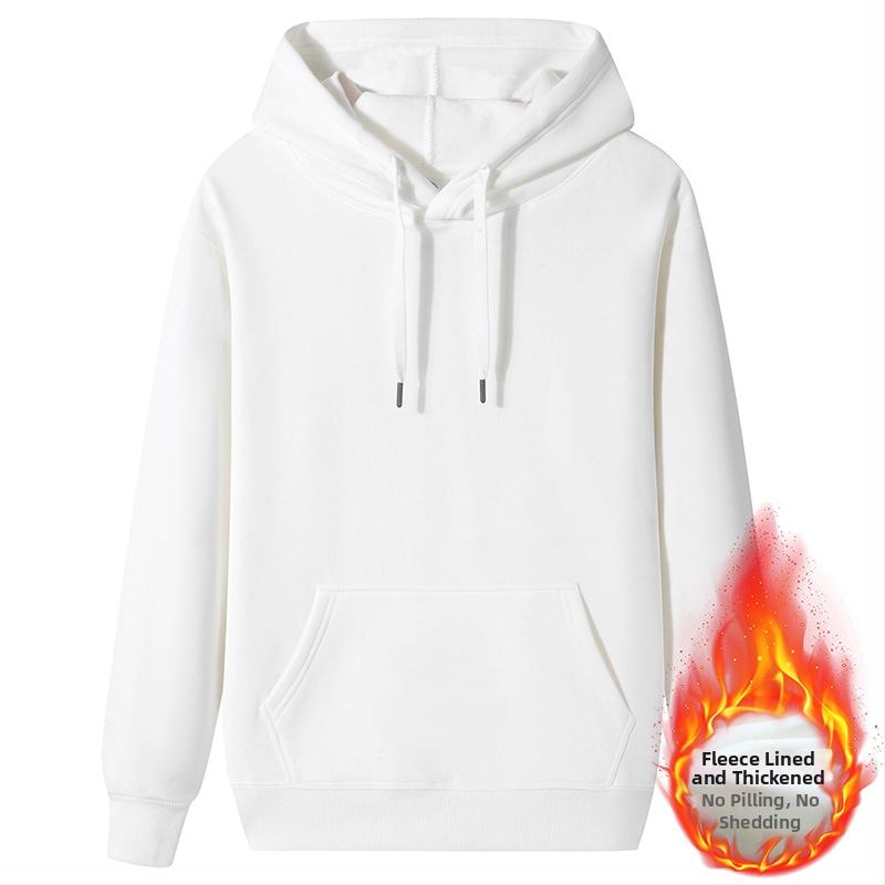 Kapucē džemperis no bieza kokvilnas auduma ar vilnas oderi un fleece, brīvs piegriezums (Galvenais audums: kokvilnas maisījums, Oderes: vilna, Biezums: fleece, Svars: 400g+, Pielāgojums: brīvs)