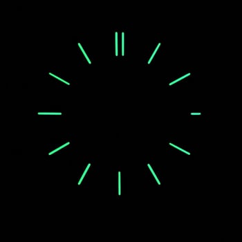 Laikrodžio dialas NH35 mechaniniam judesiui, Oak modelis, šviesinantis dialas, keičiamasis dalis