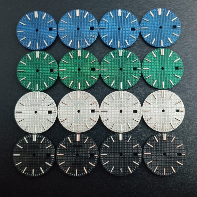 Laikrodžio dialas NH35 mechaniniam judesiui, Oak modelis, šviesinantis dialas, keičiamasis dalis