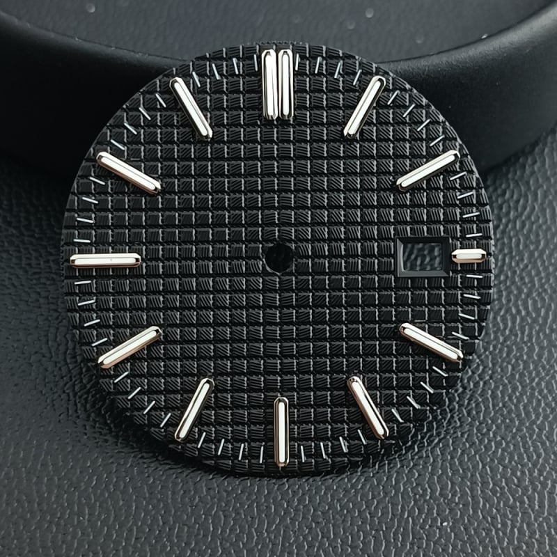 Laikrodžio dialas NH35 mechaniniam judesiui, Oak modelis, šviesinantis dialas, keičiamasis dalis