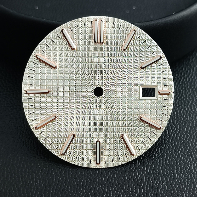 Laikrodžio dialas NH35 mechaniniam judesiui, Oak modelis, šviesinantis dialas, keičiamasis dalis