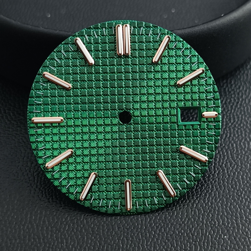 Laikrodžio dialas NH35 mechaniniam judesiui, Oak modelis, šviesinantis dialas, keičiamasis dalis