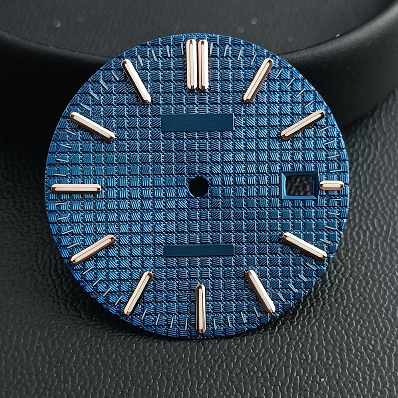 Laikrodžio dialas NH35 mechaniniam judesiui, Oak modelis, šviesinantis dialas, keičiamasis dalis