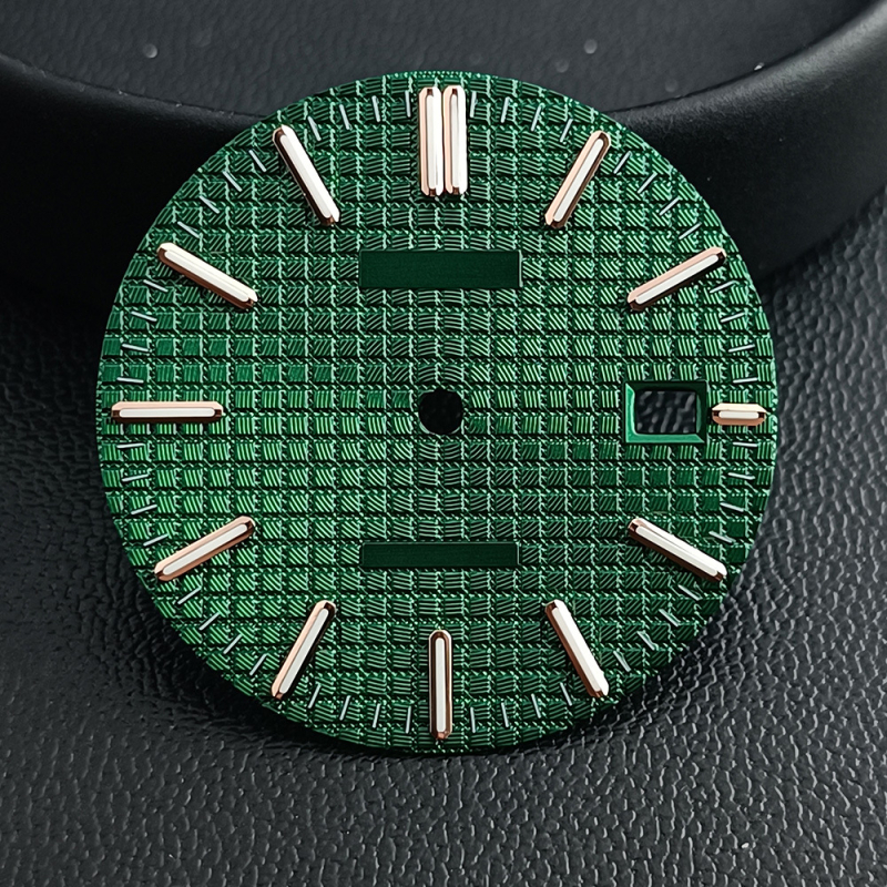 Laikrodžio dialas NH35 mechaniniam judesiui, Oak modelis, šviesinantis dialas, keičiamasis dalis