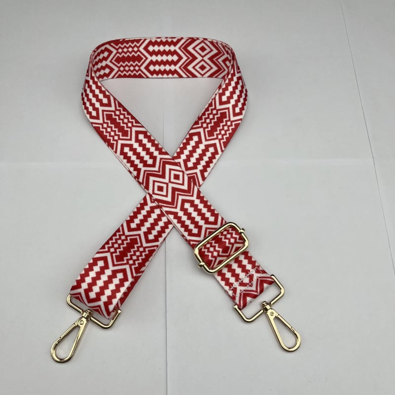 Презрамка за чанта за смяна, флорален принт, полиестер, широк презрамък