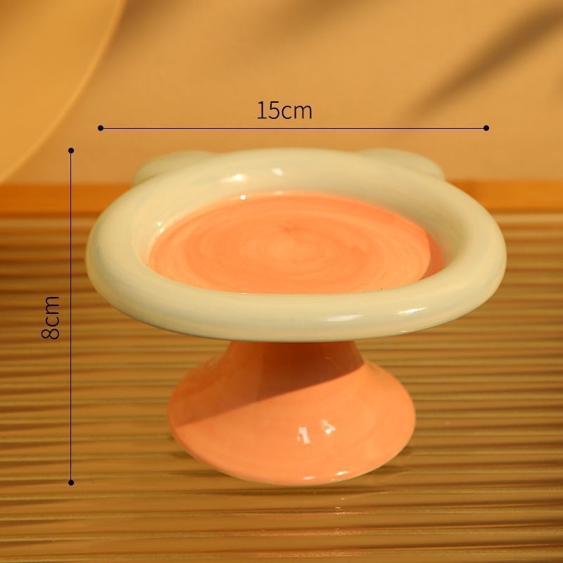 Kačių dubuo, keramikinis, prekės ženklas Sheng bangrong, skirtas katėms, maisto dubuo naminiams gyvūnėliams