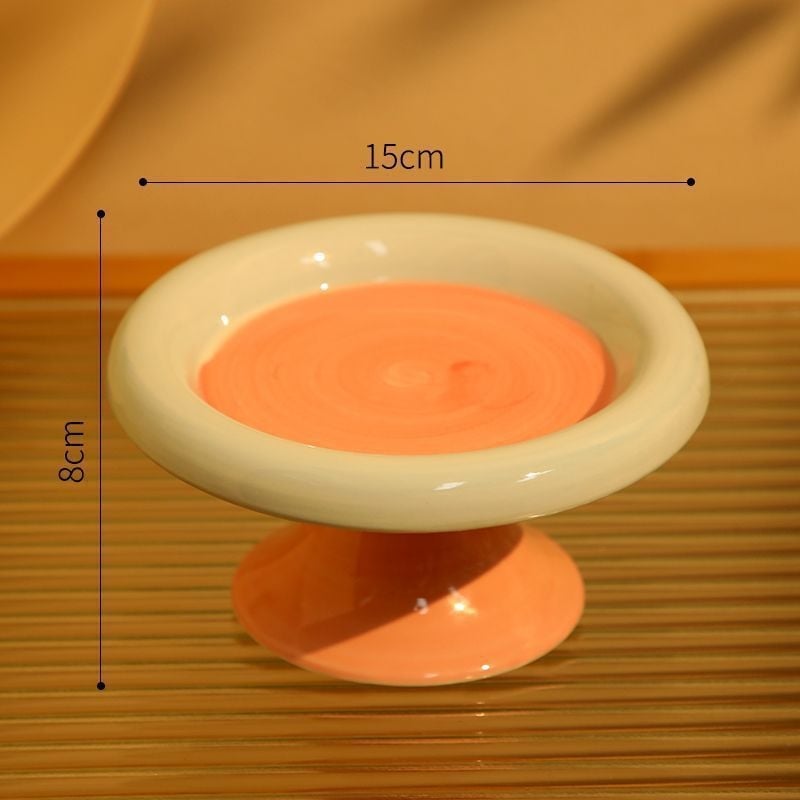 Kačių dubuo, keramikinis, prekės ženklas Sheng bangrong, skirtas katėms, maisto dubuo naminiams gyvūnėliams