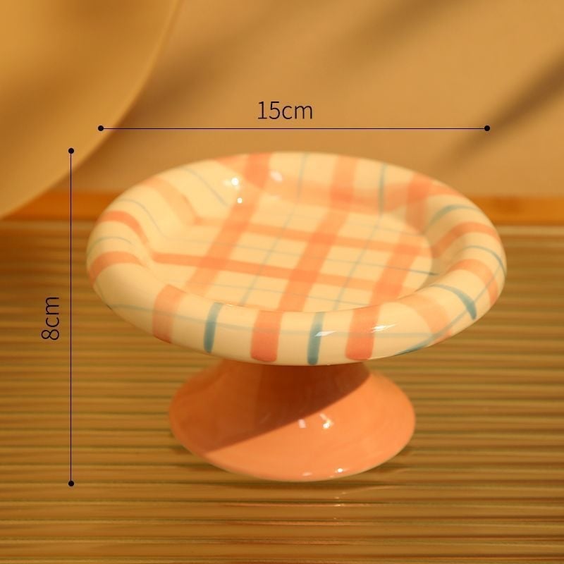 Kačių dubuo, keramikinis, prekės ženklas Sheng bangrong, skirtas katėms, maisto dubuo naminiams gyvūnėliams