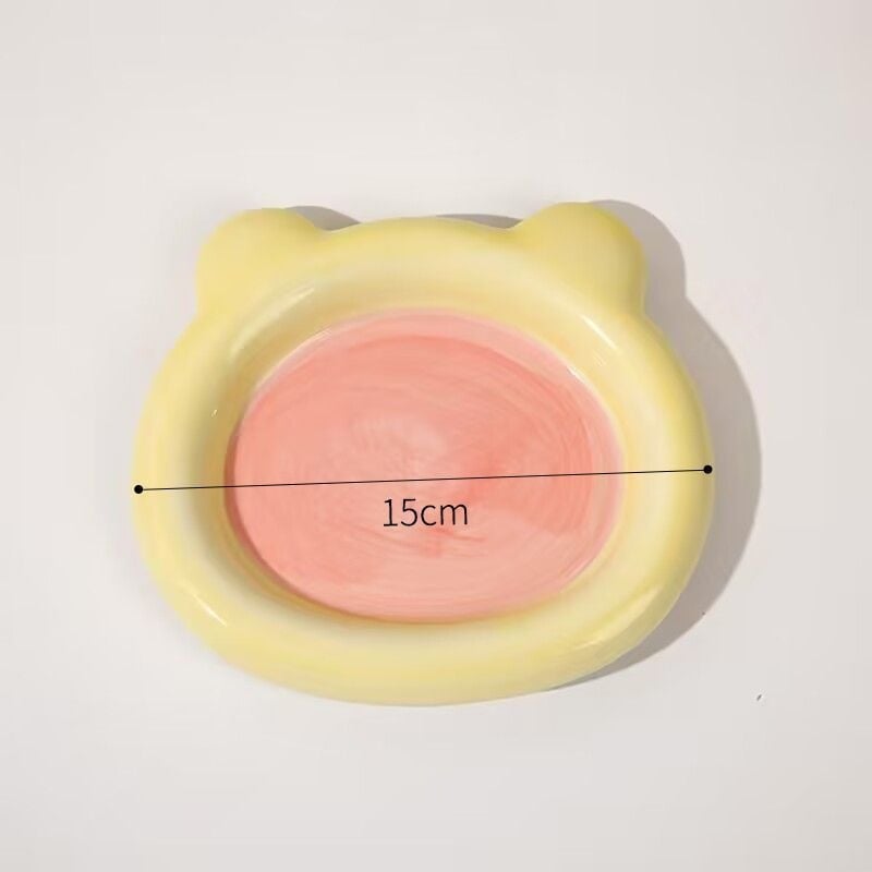 Kačių dubuo, keramikinis, prekės ženklas Sheng bangrong, skirtas katėms, maisto dubuo naminiams gyvūnėliams