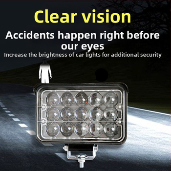 Krovininio automobilio LED prožektorius, įvestis 12–80V, galia 20–160W, IP67, liejimo aliuminio korpusas