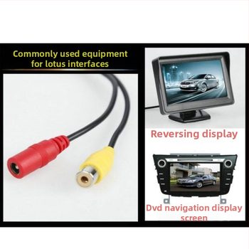 Автомобилна камера 12V универсална заден изглед с инфрачервено нощно виждане, водоустойчива, мониторинг на задния ход