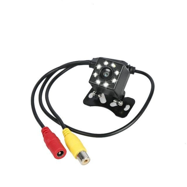 Автомобилна камера 12V универсална заден изглед с инфрачервено нощно виждане, водоустойчива, мониторинг на задния ход