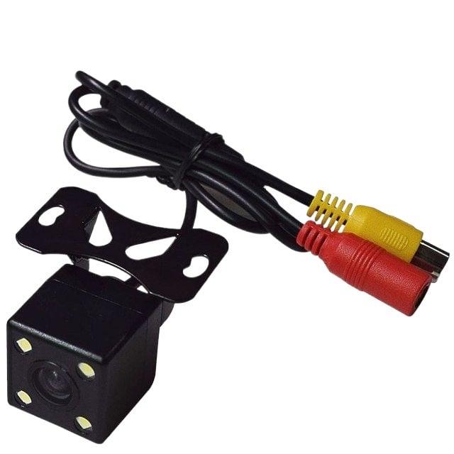 Автомобилна камера 12V универсална заден изглед с инфрачервено нощно виждане, водоустойчива, мониторинг на задния ход