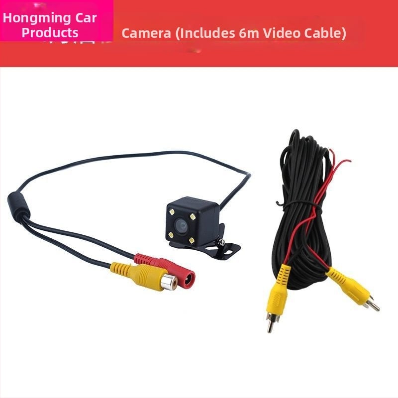 Автомобилна камера 12V универсална заден изглед с инфрачервено нощно виждане, водоустойчива, мониторинг на задния ход