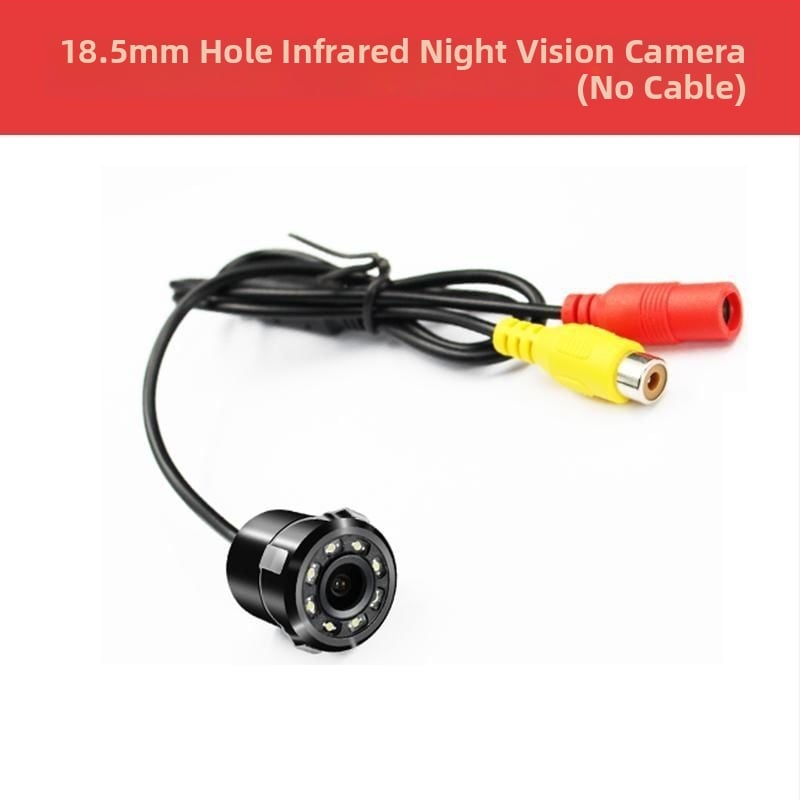 Автомобилна камера 12V универсална заден изглед с инфрачервено нощно виждане, водоустойчива, мониторинг на задния ход