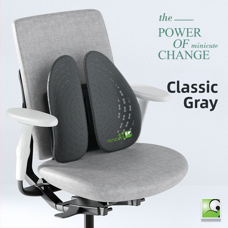 Ergonomiška juosmens pagalvė biuro kėdėlei, ABS medžiaga, logotipo spauda, tinkama ilgam sėdėjimui