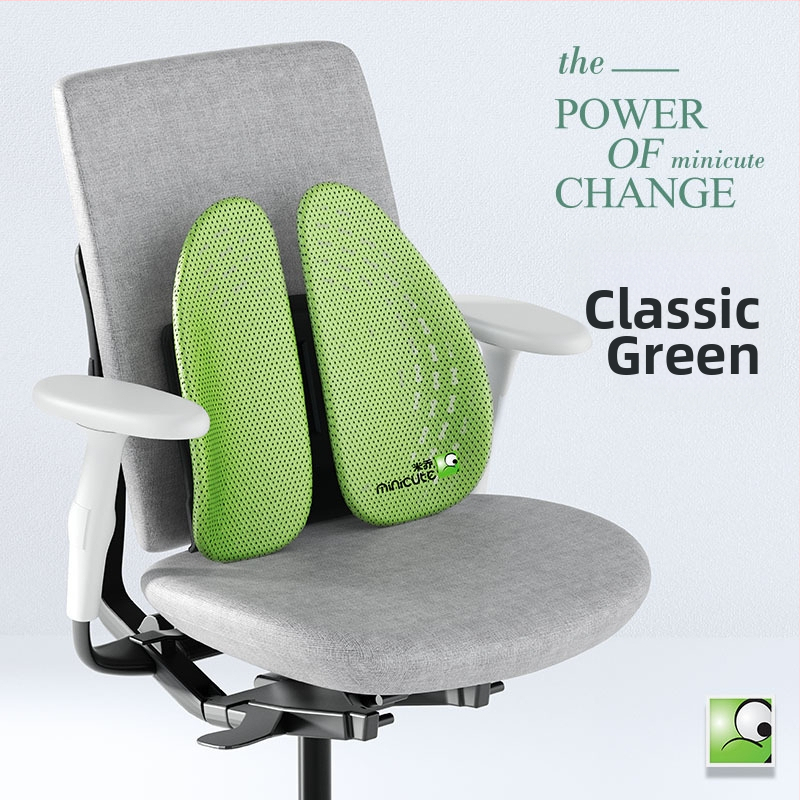 Ergonomiška juosmens pagalvė biuro kėdėlei, ABS medžiaga, logotipo spauda, tinkama ilgam sėdėjimui