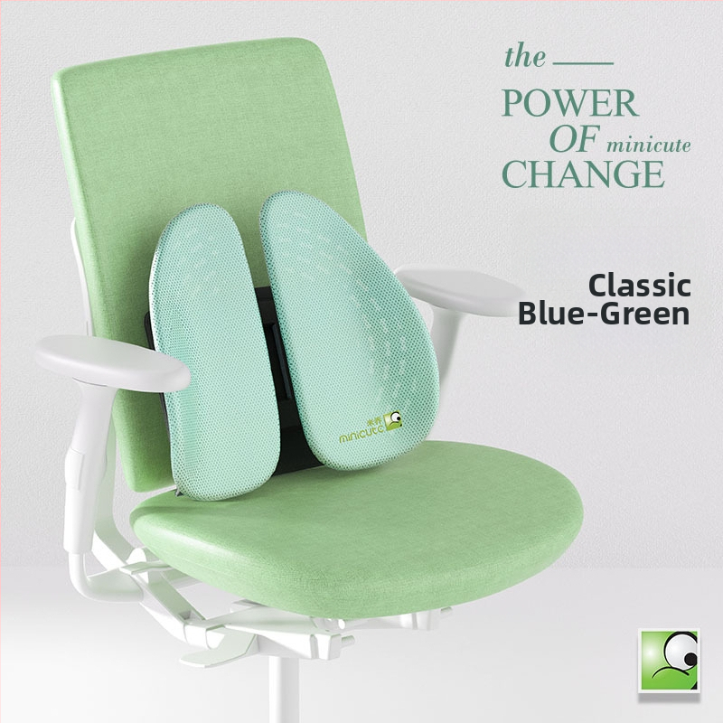 Ergonomiška juosmens pagalvė biuro kėdėlei, ABS medžiaga, logotipo spauda, tinkama ilgam sėdėjimui