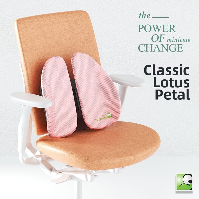 Ergonomiška juosmens pagalvė biuro kėdėlei, ABS medžiaga, logotipo spauda, tinkama ilgam sėdėjimui