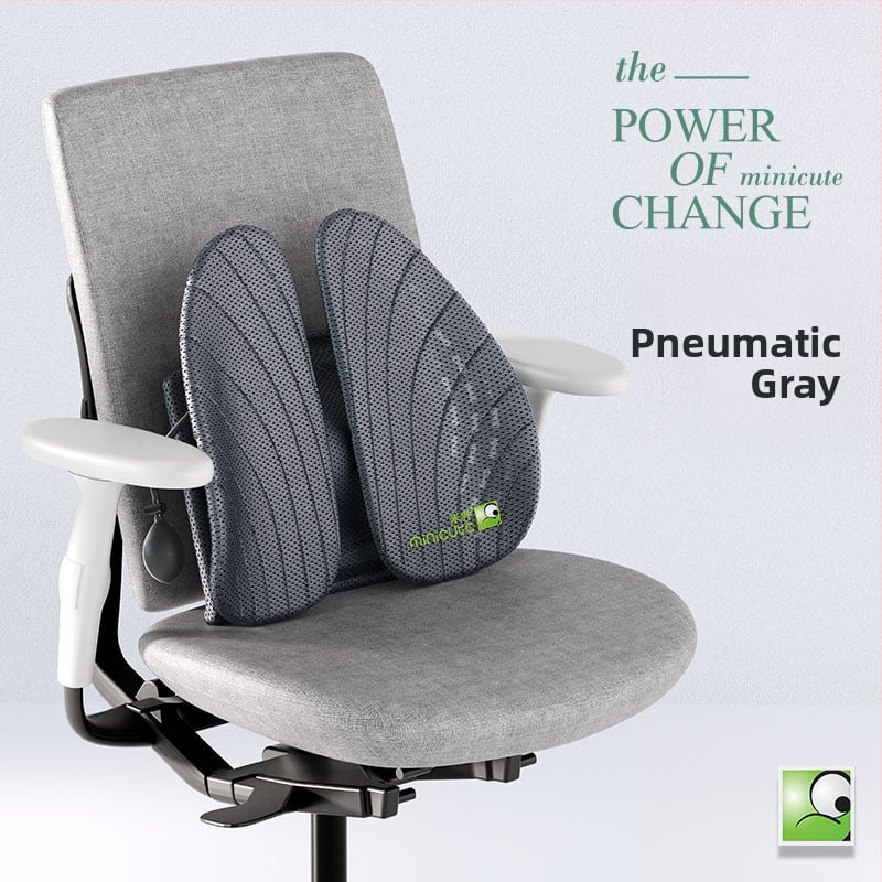 Ergonomiška juosmens pagalvė biuro kėdėlei, ABS medžiaga, logotipo spauda, tinkama ilgam sėdėjimui