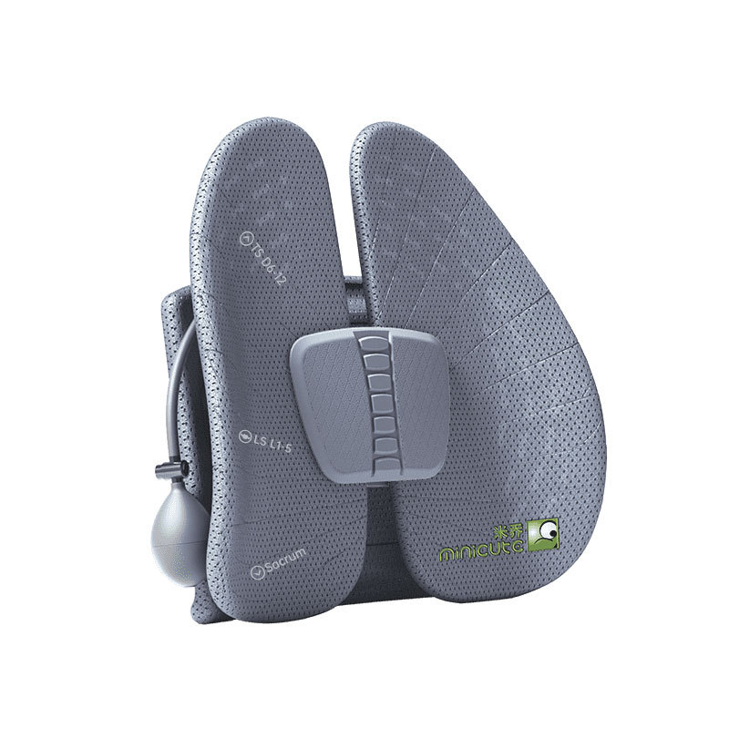 Ergonomiška juosmens pagalvė biuro kėdėlei, ABS medžiaga, logotipo spauda, tinkama ilgam sėdėjimui