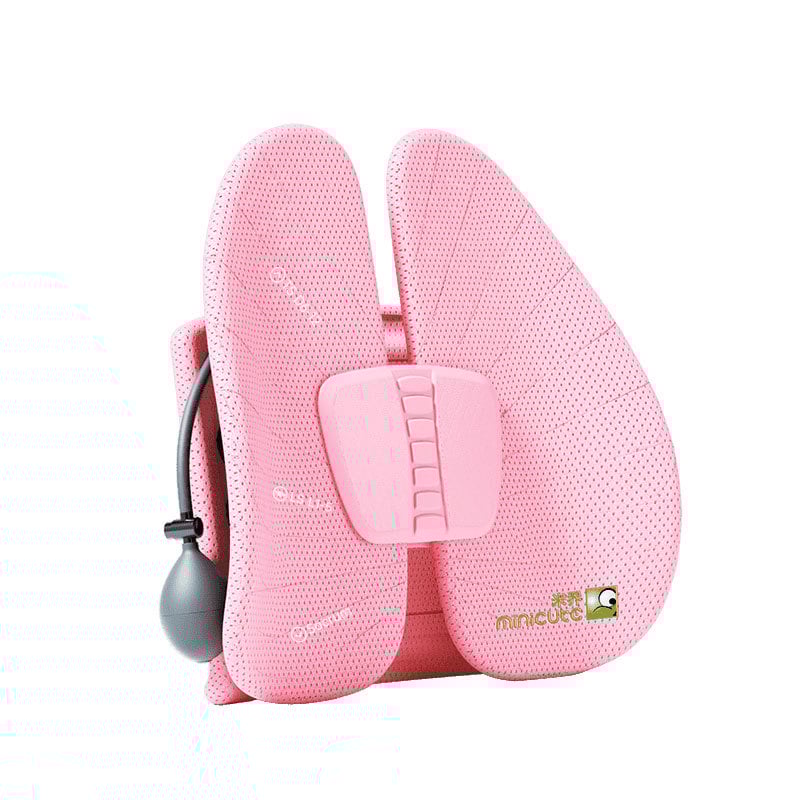 Ergonomiška juosmens pagalvė biuro kėdėlei, ABS medžiaga, logotipo spauda, tinkama ilgam sėdėjimui