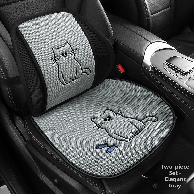 Automobilio sėdynės pagalvėlė iš atminties putų, kvėpuojanti, juosmens atrama, universalus visoms sezonoms