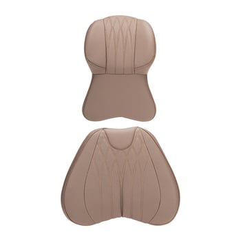 Automašīnas galvas atbalsts ar atmiņas putām, mākslīgā āda, universāla saderība, lietošanai visu gadu, pielāgojama