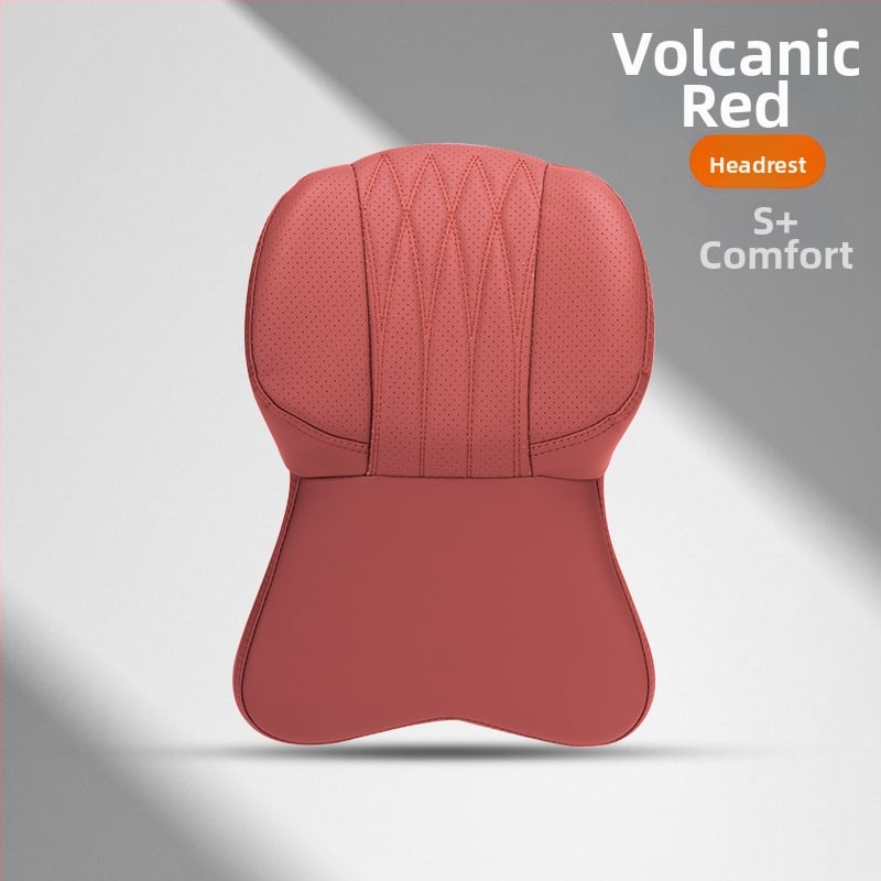 Automašīnas galvas atbalsts ar atmiņas putām, mākslīgā āda, universāla saderība, lietošanai visu gadu, pielāgojama