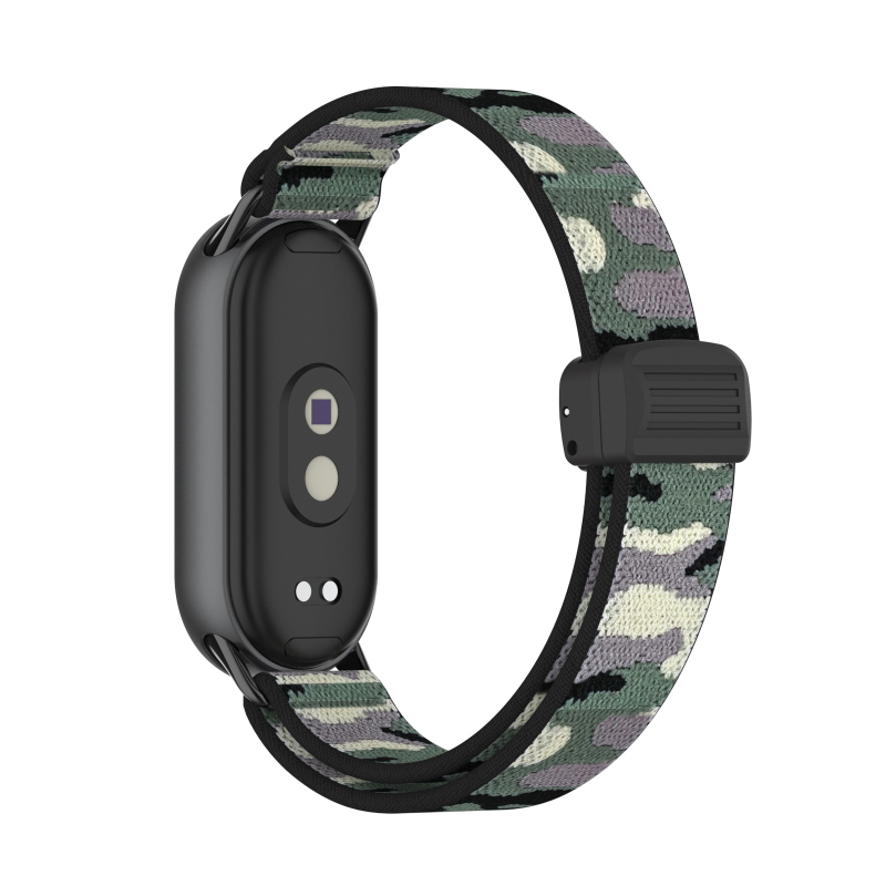 Νάιλον πλεκτός ελαστικός ιμάντας με μαγνητικό κούμπωμα για το Xiaomi Mi Band 8/9/10; βάρος 9 g