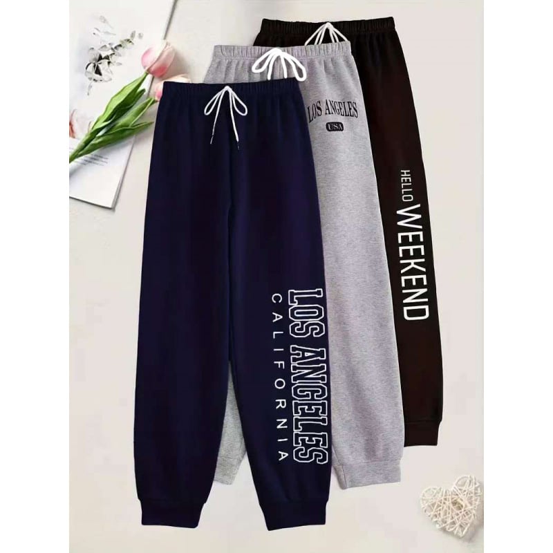 Vyrinės tiesaus kirpimo terry sportinės kelnės su skaitmenine spauda, poliesteris 91–95%, vidurio juosmuo