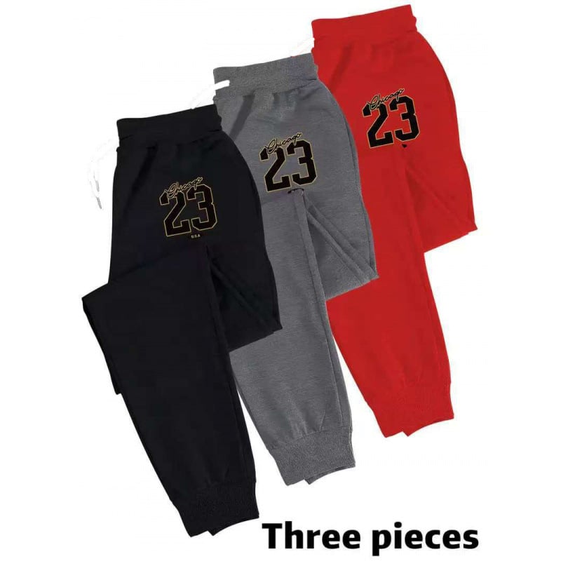 Vyrinės tiesaus kirpimo terry sportinės kelnės su skaitmenine spauda, poliesteris 91–95%, vidurio juosmuo