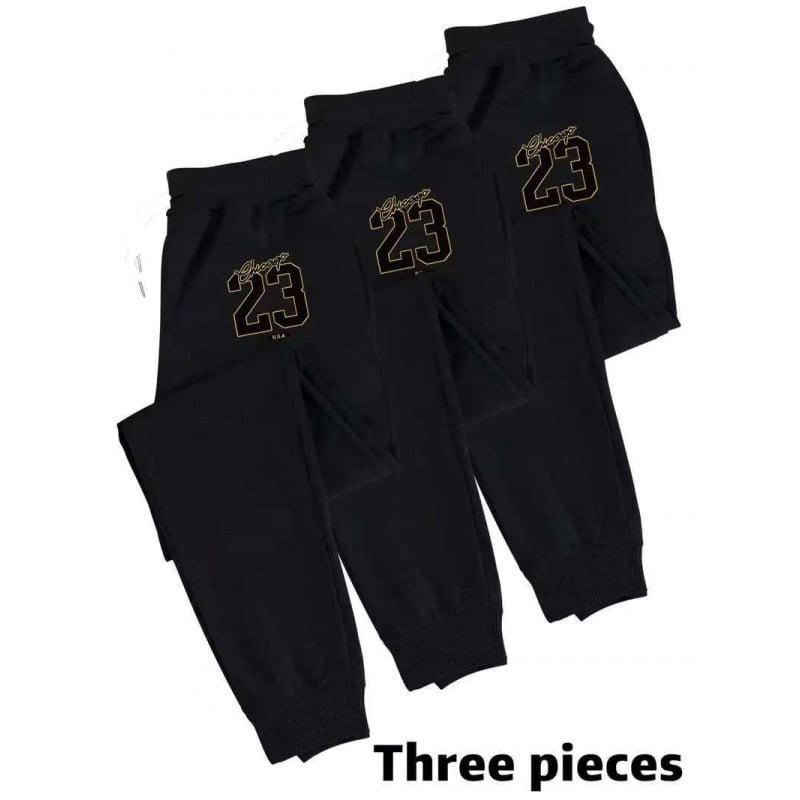 Vyrinės tiesaus kirpimo terry sportinės kelnės su skaitmenine spauda, poliesteris 91–95%, vidurio juosmuo