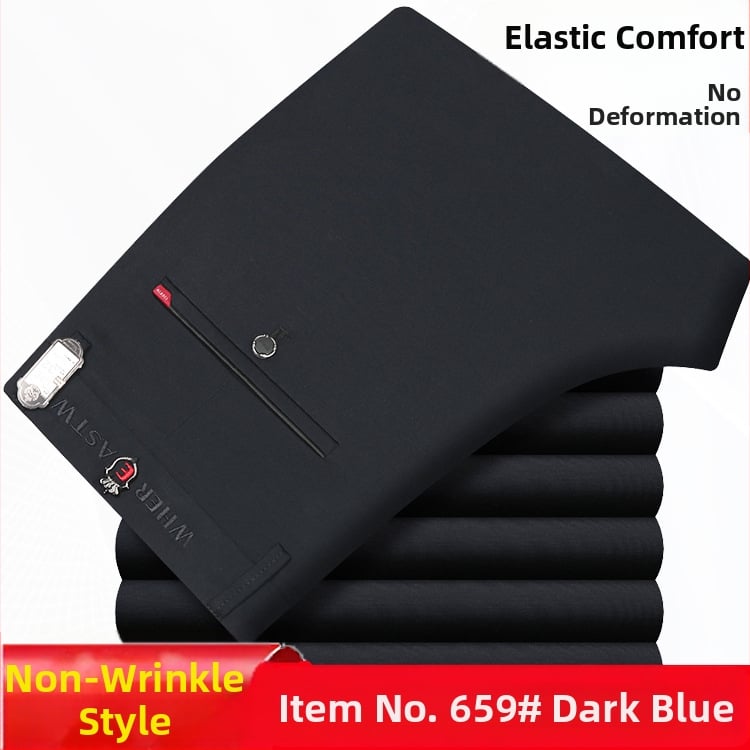 Vyriniai rudens-žiemos storesnės kasdienės kelnės, tiesus kirpimas, medvilnės audinys, užtrauktukas, didelis elastingumas