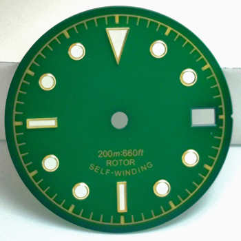 Laikrodžio ciferblato keitimas su šviesinančiu apatinio skyriaus dialu, NH35/NH36 judėjimo suderinamumas, modelis 6003, dėžutėje 1, išleistas 2024 m. vasaros