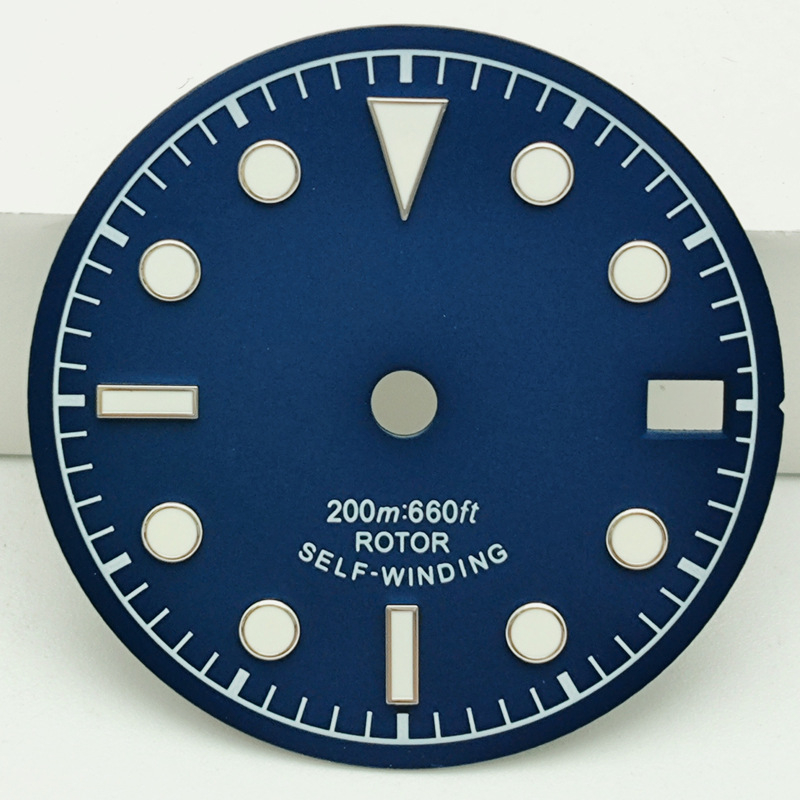Laikrodžio ciferblato keitimas su šviesinančiu apatinio skyriaus dialu, NH35/NH36 judėjimo suderinamumas, modelis 6003, dėžutėje 1, išleistas 2024 m. vasaros