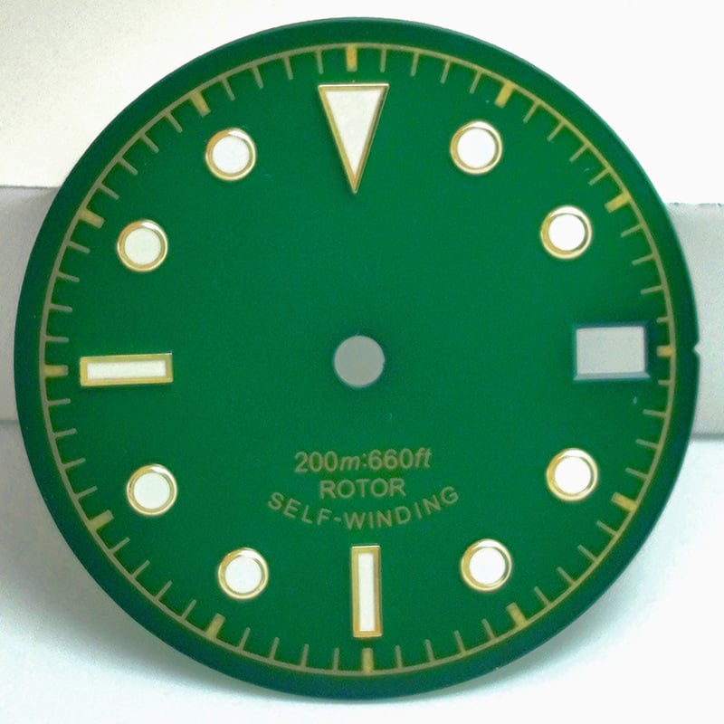 Laikrodžio ciferblato keitimas su šviesinančiu apatinio skyriaus dialu, NH35/NH36 judėjimo suderinamumas, modelis 6003, dėžutėje 1, išleistas 2024 m. vasaros