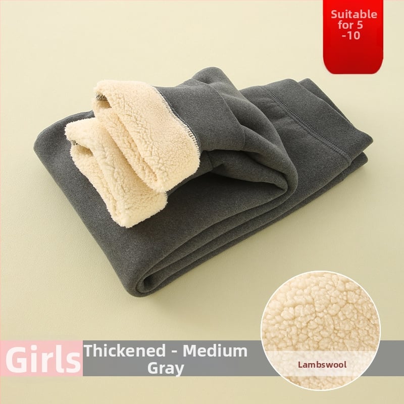 Vaikų šiltos kelnaitės su fliso pamušalu, aukšta juosta, rudens–žiema, unisex, skirta vaikams nuo 8 metų