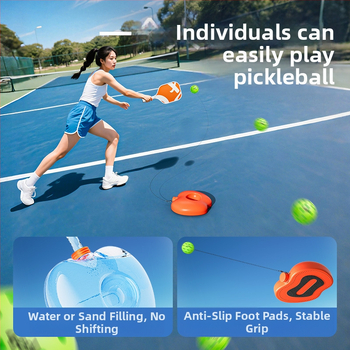 Set rakiet na pickleball pre začiatočníkov – vonkajší tréning pre deti, Fiberglass, 200 g, Feltun