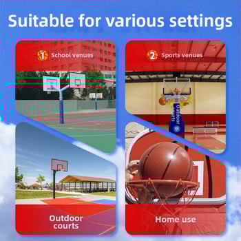 Patobulintas krepšinio tinklas su rėmu skydeliui, profesionaliam žaidimui, svoris 0.8 kg