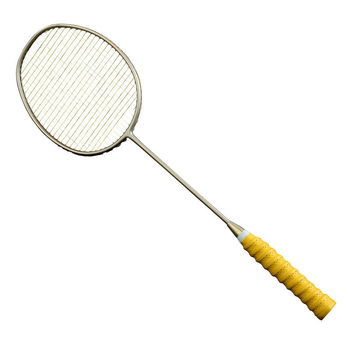 Raketa za badminton s okvirom od karbonskih vlakana, težina 80-84 g, drška G4, direktan udarac, za početnike
